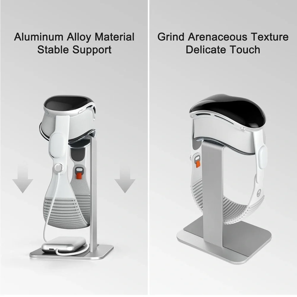 VR Stand Only Silver and White